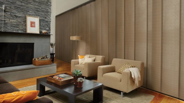 Hunter Douglas Skyline® Panel Track Blinds, vertical blinds near Galena, Illinois and Dubuque, Iowa (IA)