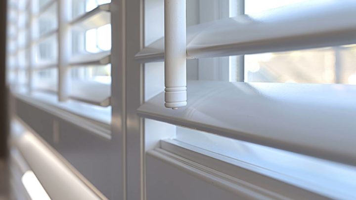Custom window shutters covering a window near Galena, IL, and Dubuque, IA